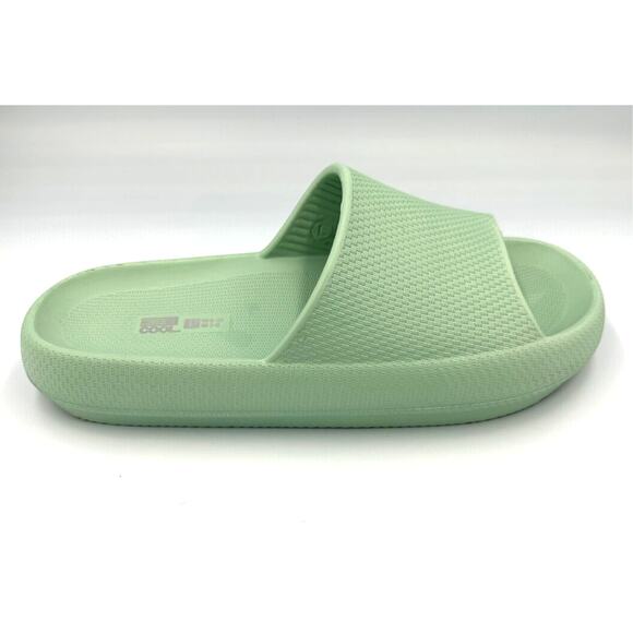 32 Degree Cool Cushion Slides Unisex - Green - Womens size 9/10 - Picture 6 of 9